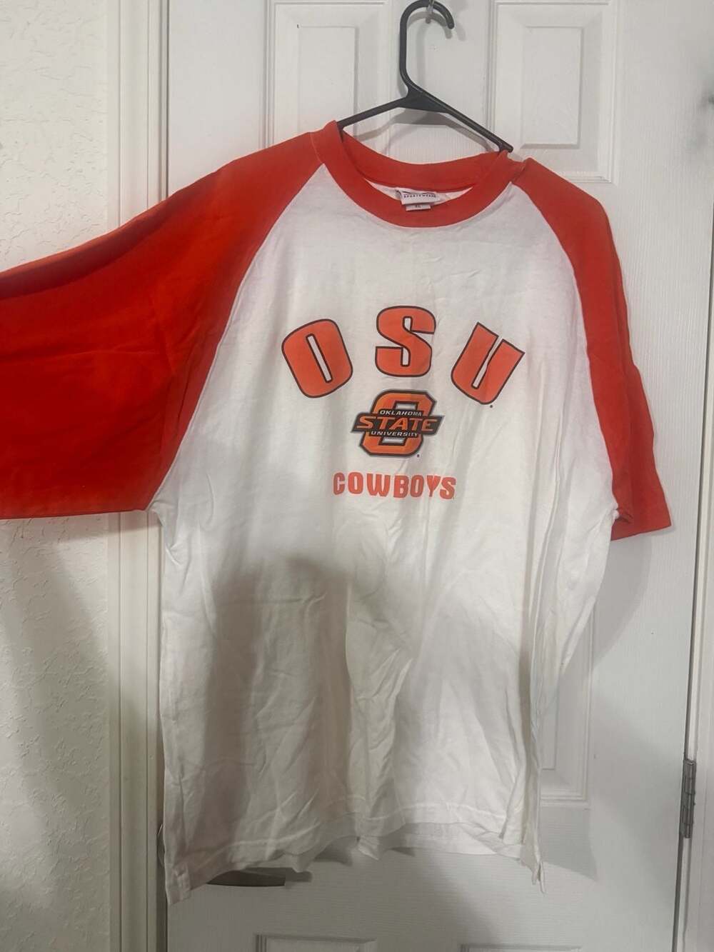 Red Oak Oklahoma State University Cowboys Baseball Style T-Shirt XL